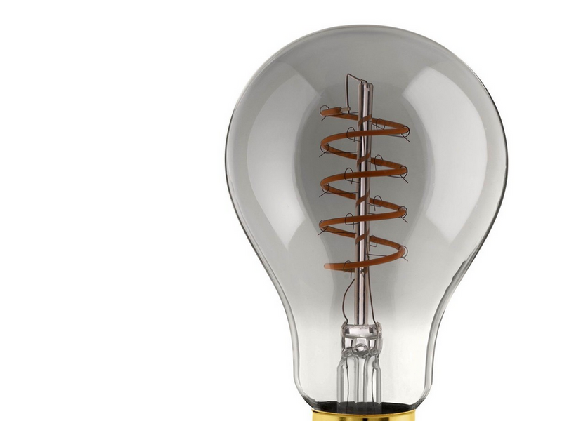 EGLO CONNECT-Z LED A60 Spiral 4W 2000K E27 smoky