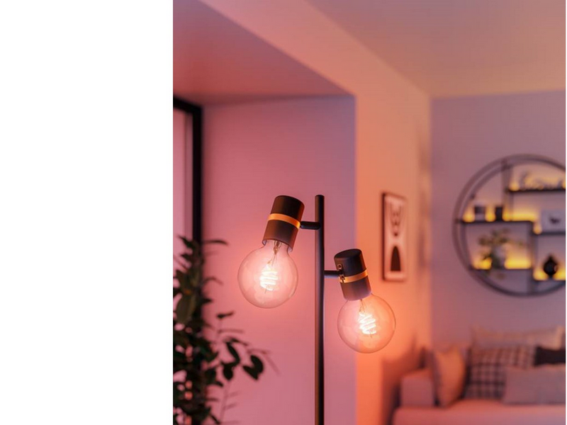 EGLO CONNECT-Z LED G95 4.9W RGB+TW E27 clear