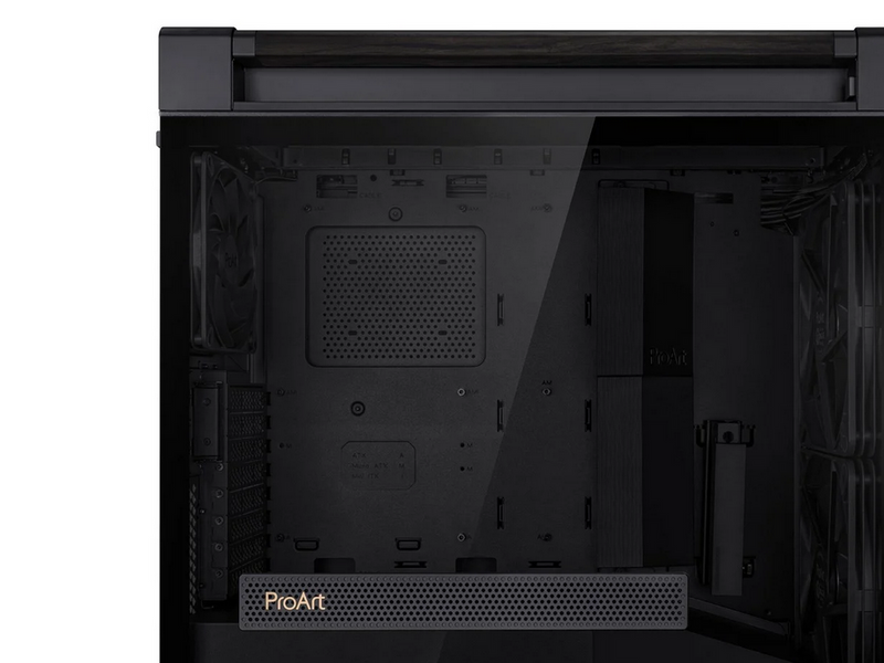 ASUS ProArt PA602 Wood TG Panel - Gehäuse - Fulltower - Schwarz