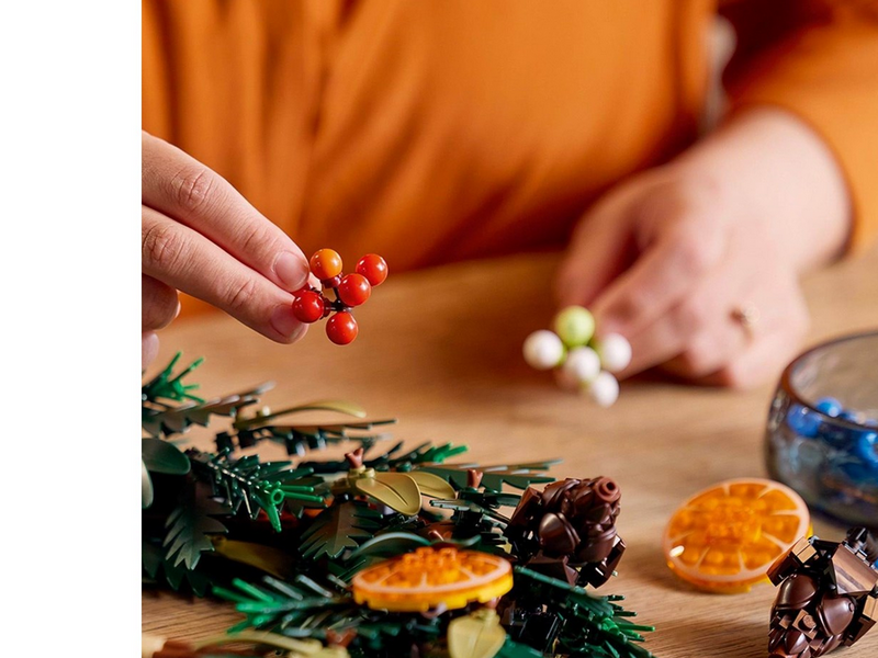 LEGO Botanicals 10340 Weihnachtskranz