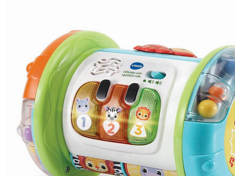 VTech 2- In 1 Rolling Explorer Drum SE