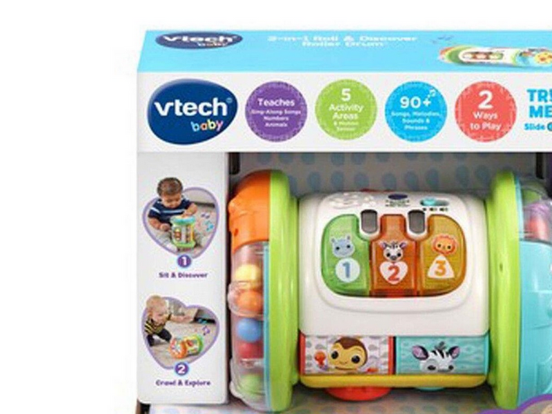 VTech 2- In 1 Rolling Explorer Drum SE
