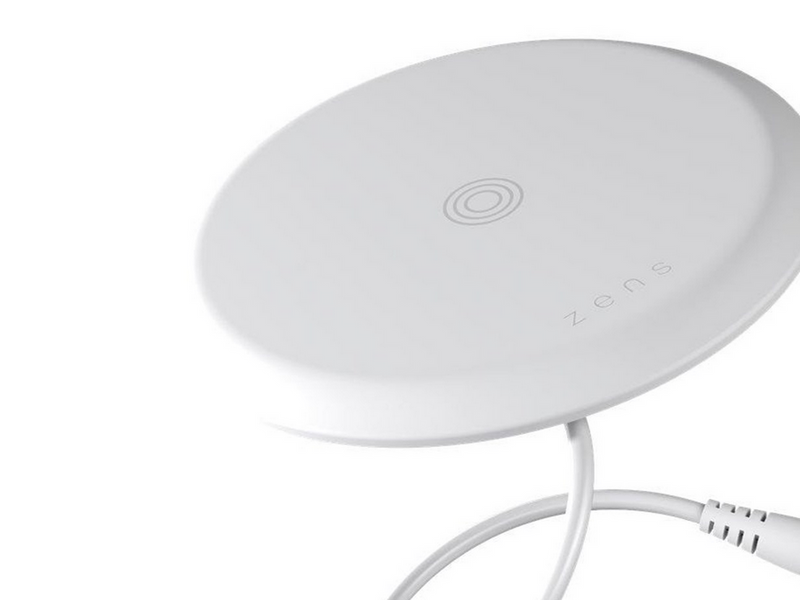 ZENS build-on Fast Wireless Charger White 15W