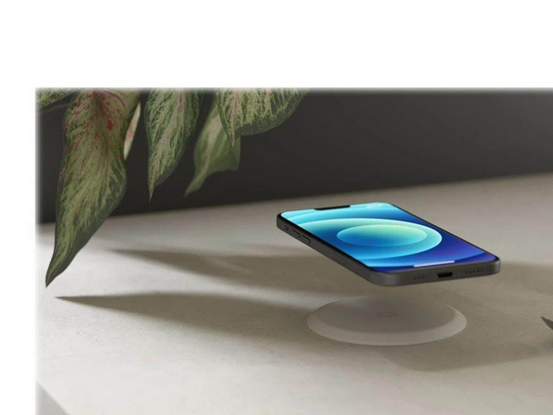 ZENS build-on Fast Wireless Charger White 15W