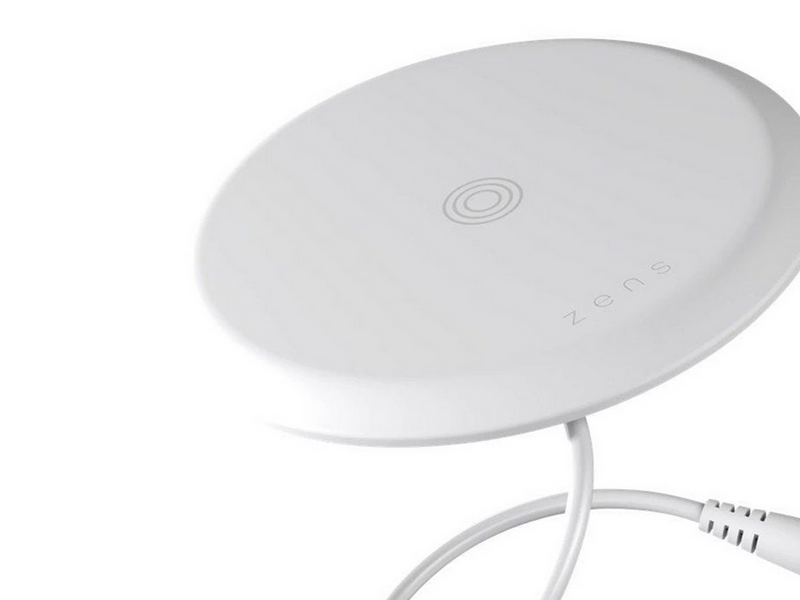 ZENS build-on Fast Wireless Charger White 15W