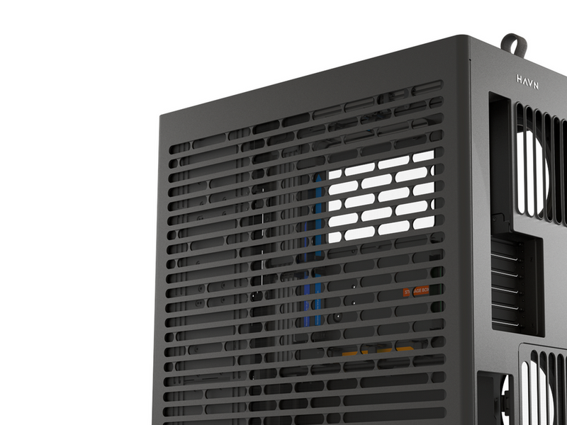 Havn HS 420 Black - Gehäuse - Miditower - Schwarz