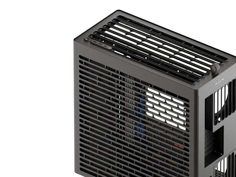 Havn HS 420 VGPU Black - Gehäuse - Miditower - Schwarz