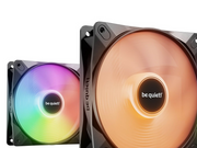 be quiet! LIGHT WINGS LX high-speed (3-pack) - Gehäuselüfter - 120mm - Schwarz mit RGB LED - 31 dBA