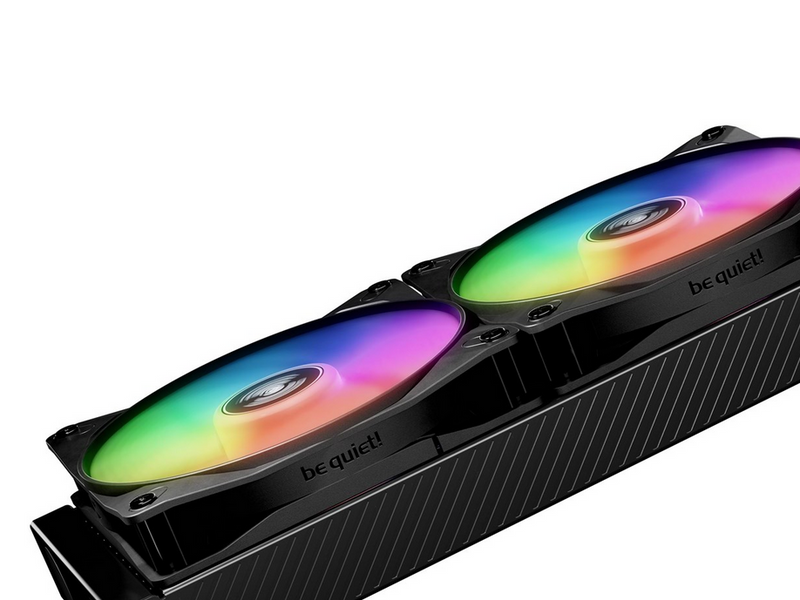 be quiet! LIGHT WINGS LX 140mm high-speed (3-pack) - Gehäuselüfter - 140mm - Schwarz mit RGB LED - 23 dBA
