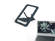 Leitz Ergo Ultraflacher höhenverstellbarer Aluminium-Laptopständer