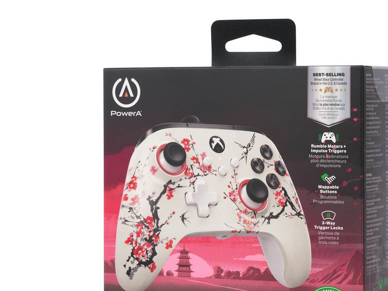 PowerA Kabelgebundener Controller Advantage für Xbox Series X|S - Krieger-Nirwana