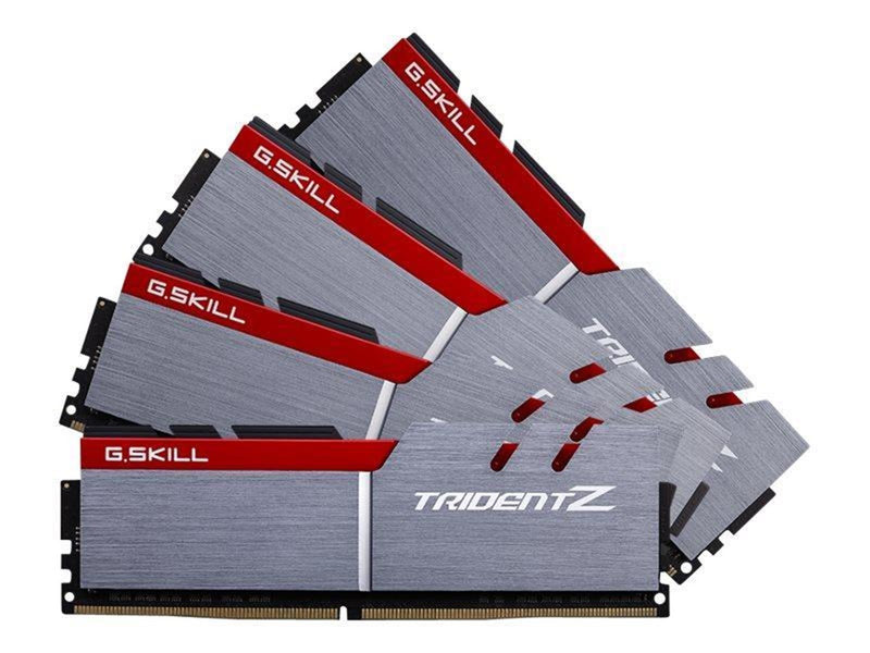 G.Skill Trident Z DDR4-3200 - 32GB - CL16 - Quad Channel (4 pcs) - Intel XMP - Silber