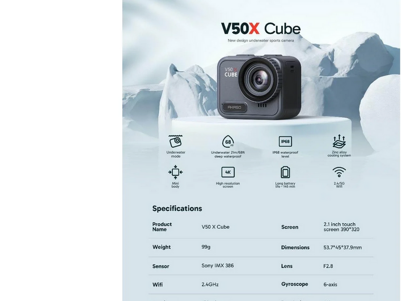 Akaso V50X Cube