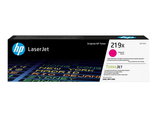 HP 219X / W2193X High Capacity Magenta Toner