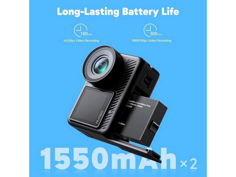 Akaso Brave 8 Lite 4K 60FPS Ultra HD action kamera