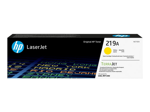 HP 219A / W2192A Yellow Toner