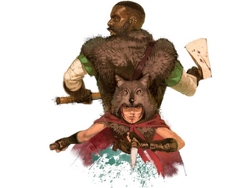 Iello Unmatched: Little Red Riding Hood Vs. Beowulf (EN)