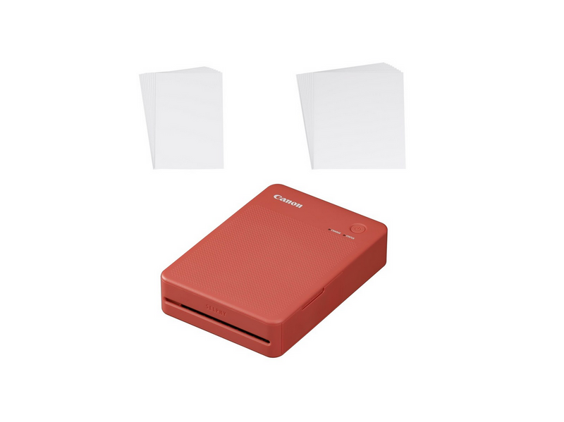 Canon SELPHY QX20 - Red - Farbe - Thermodirekt / Thermo Übertragung