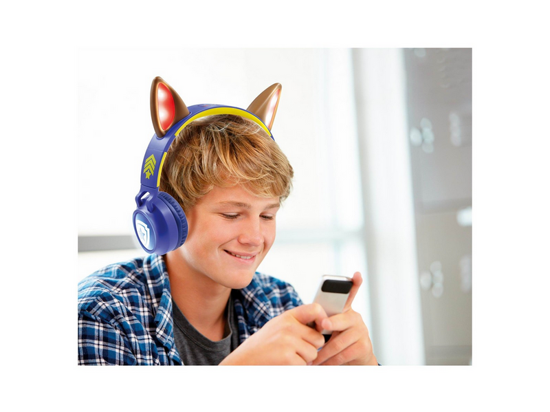 Paw Patrol Wired & Wireless Headphones with Light