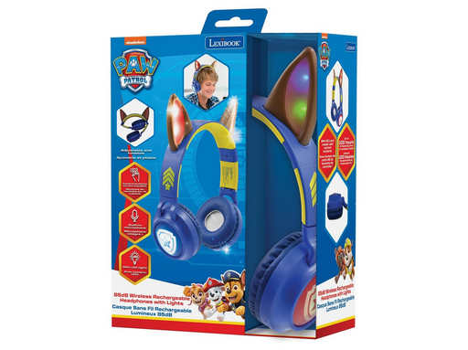Paw Patrol Wired & Wireless Headphones with Light
