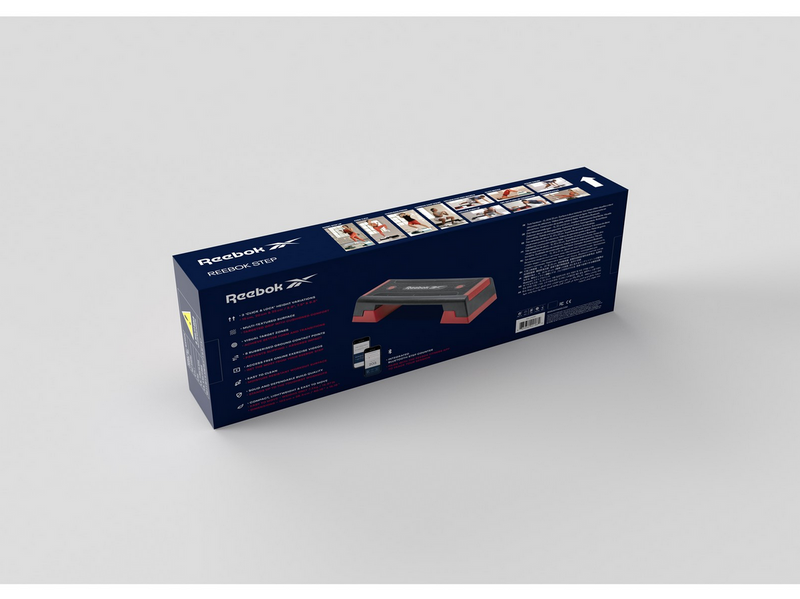 Reebok Step Board + Bluetooth Counter - Red