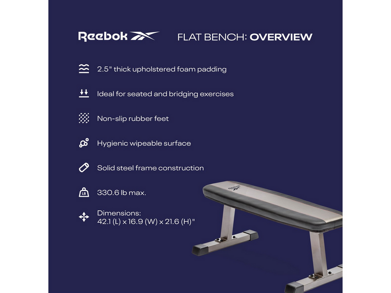 Reebok Flat Bench Training bench