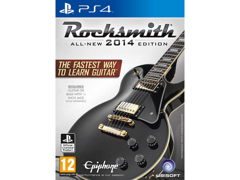 Rocksmith 2014 Edition (Cable Bundle) - Sony PlayStation 4 - Musik - PEGI 12