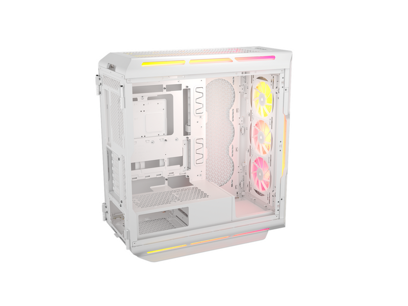 Corsair iCUE LINK 5000T LX RGB White - Gehäuse - Miditower - Weiß