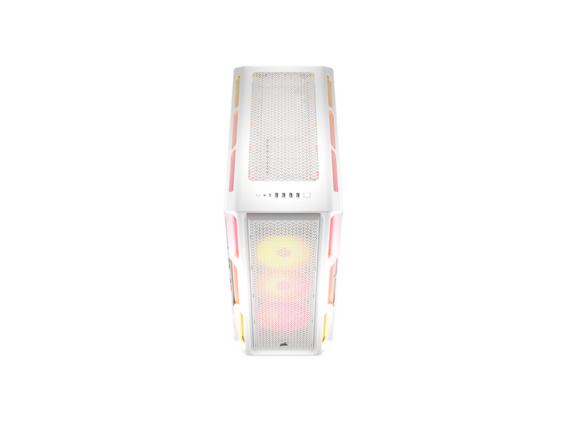 Corsair iCUE LINK 5000T LX RGB White - Gehäuse - Miditower - Weiß