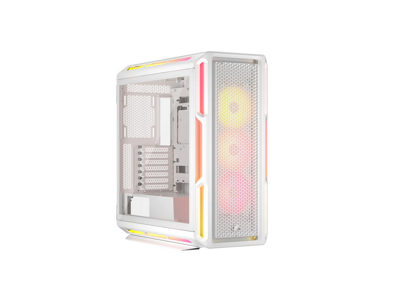 Corsair iCUE LINK 5000T LX RGB White - Gehäuse - Miditower - Weiß