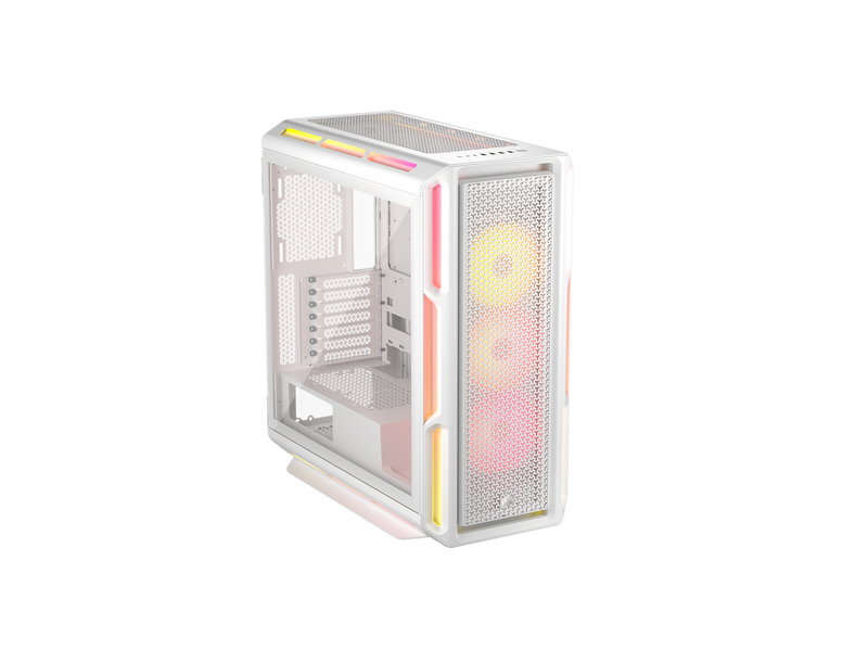 Corsair iCUE LINK 5000T LX RGB White - Gehäuse - Miditower - Weiß