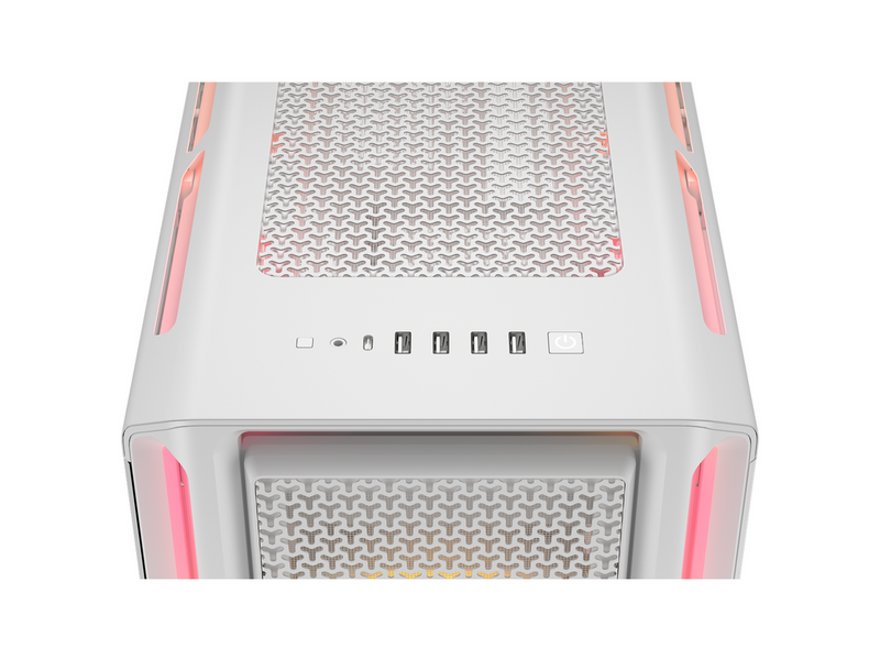 Corsair iCUE LINK 5000T LX RGB White - Gehäuse - Miditower - Weiß