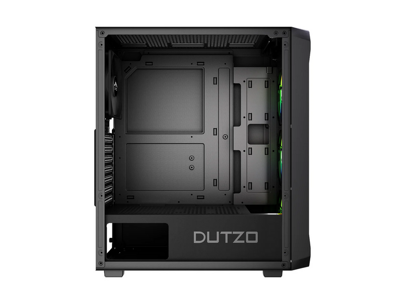 DUTZO C321 Mesh TG ARGB - Gehäuse - Miditower - Schwarz