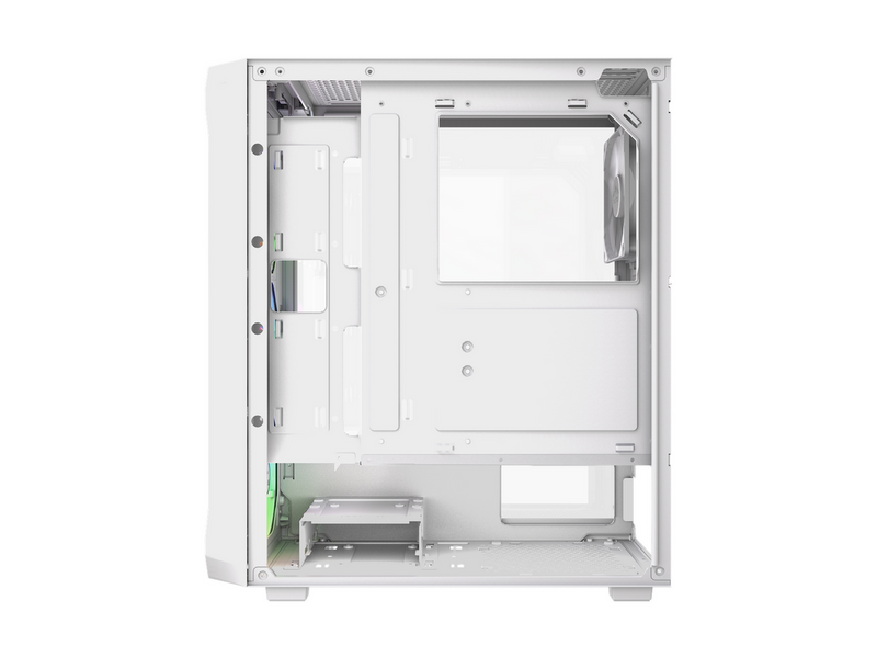 DUTZO C321 Mesh TG ARGB - Gehäuse - Miditower - Weiß