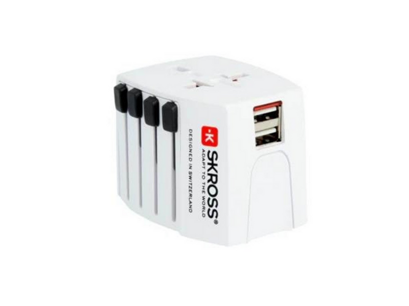 SKross MUV Adapter With 2xA USB Port