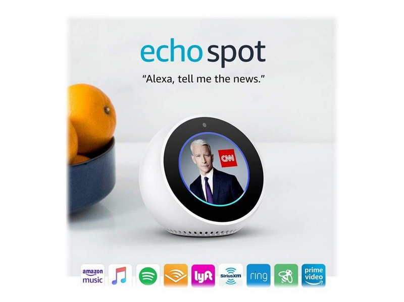 Amazon Echo Spot - White
