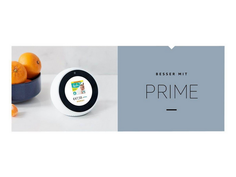 Amazon Echo Spot - White