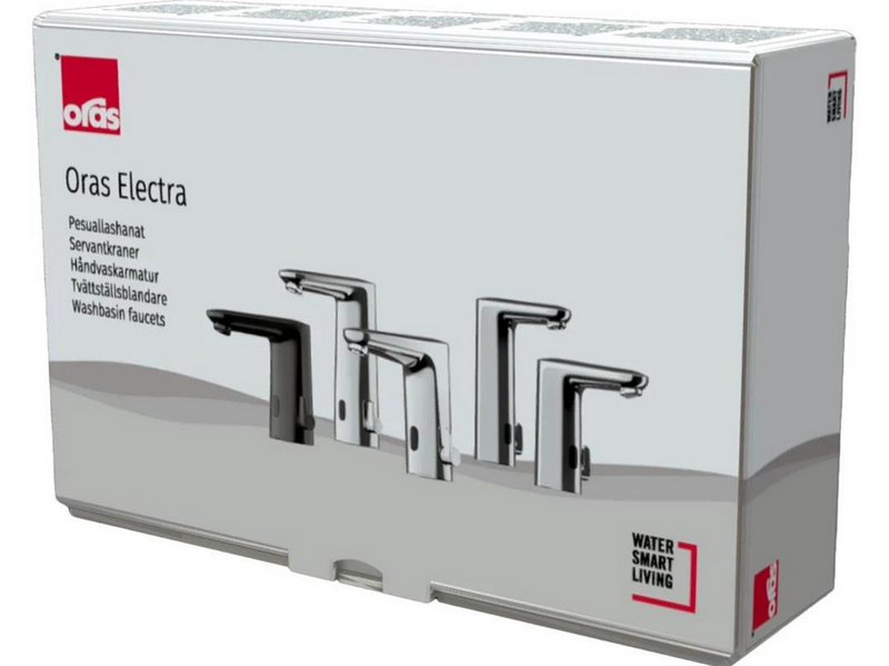 Oras Electra 9210FZ touchless bathroom mixer 3V Bluetooth chrome