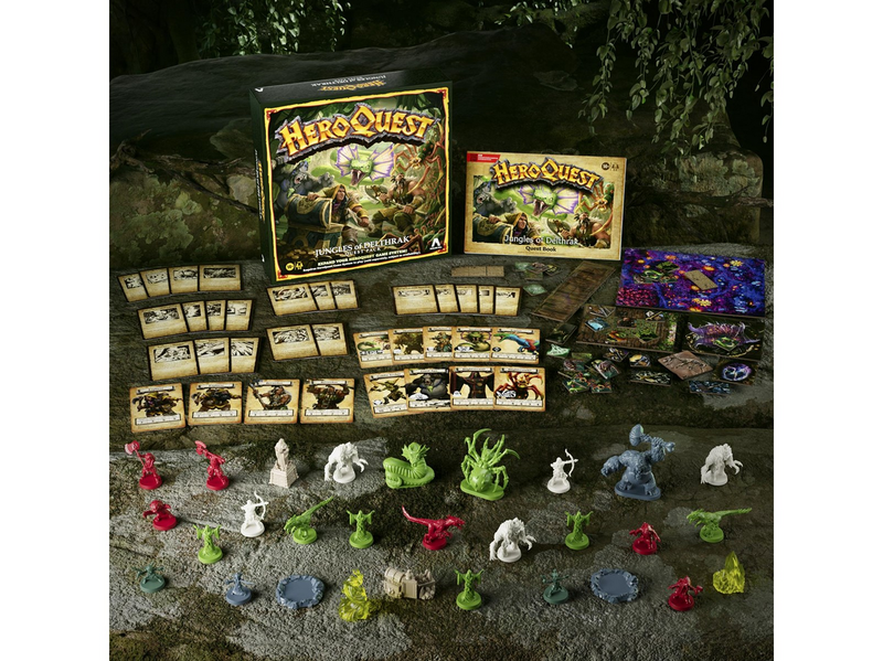 Avalon Hill HeroQuest Jungles of Delthrak Quest Pack - Requires HeroQuest Game System to Play (English)