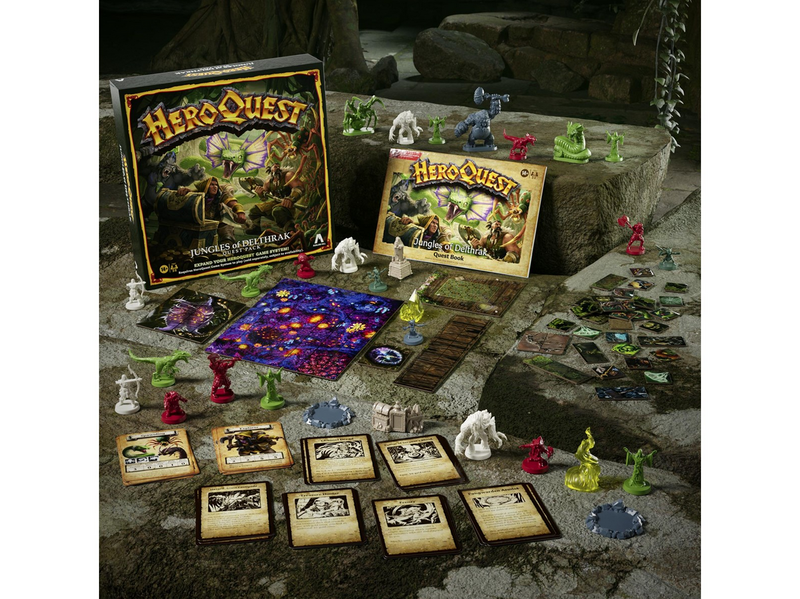 Avalon Hill HeroQuest Jungles of Delthrak Quest Pack - Requires HeroQuest Game System to Play (English)