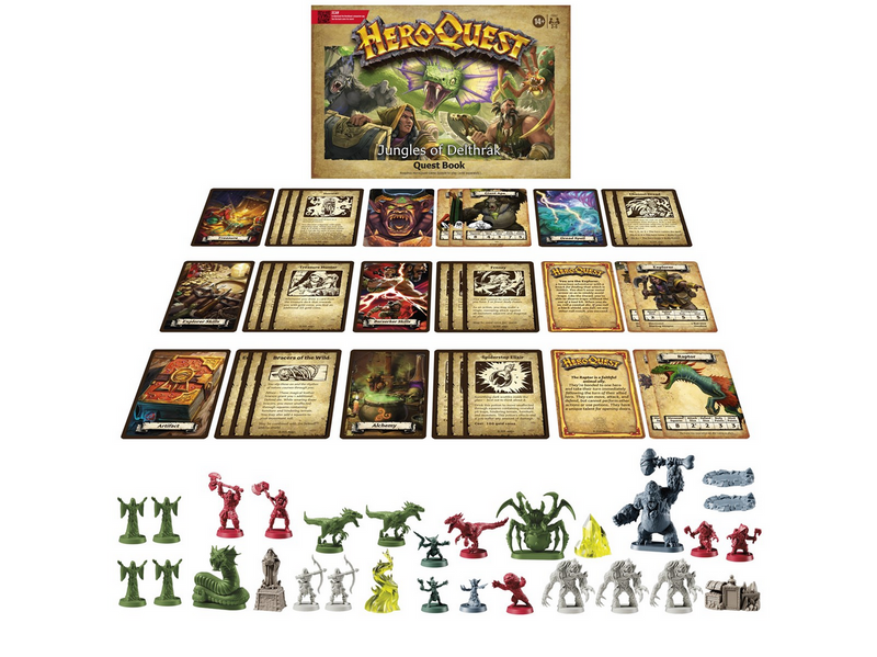 Avalon Hill HeroQuest Jungles of Delthrak Quest Pack - Requires HeroQuest Game System to Play (English)