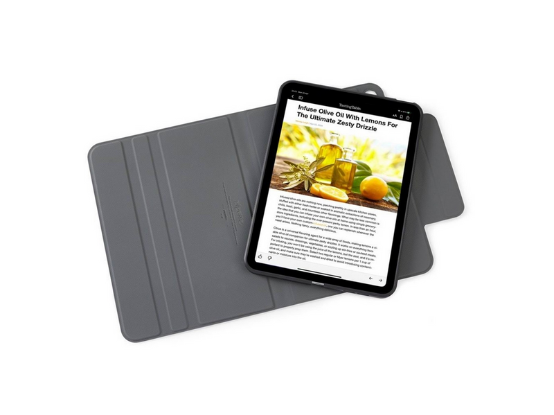 Pipetto Origami No5 Rotating Folio Case - black - iPad Air 13" 2024/2025/2026