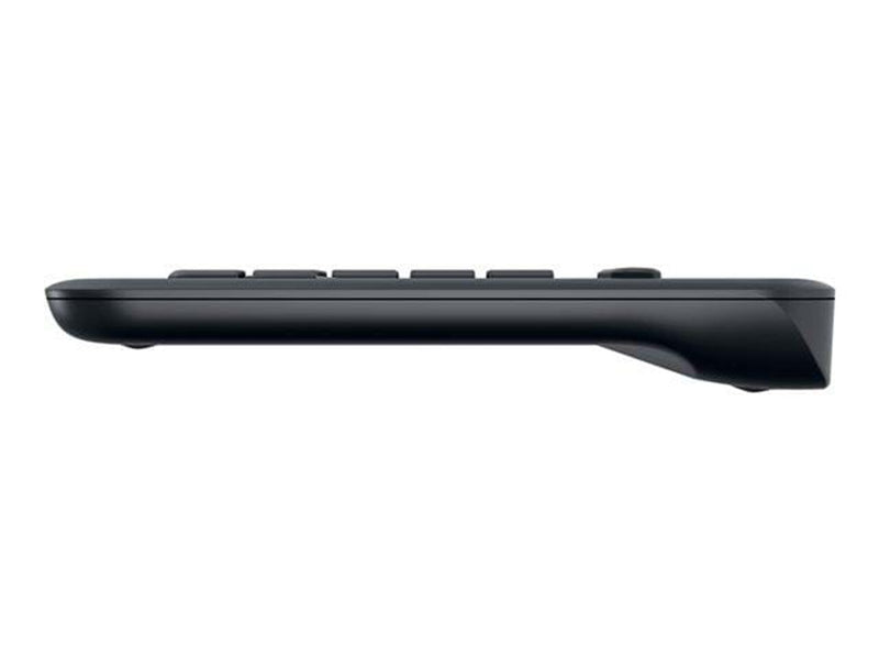 Logitech K400 Plus Ergonomic Wireless Touch - Tastaturen - Französisch - Schwarz