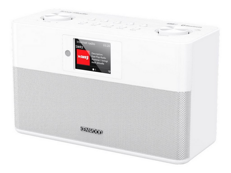 Kenwood CR-ST100S-W - DAB/DAB+/FM - Stereo
