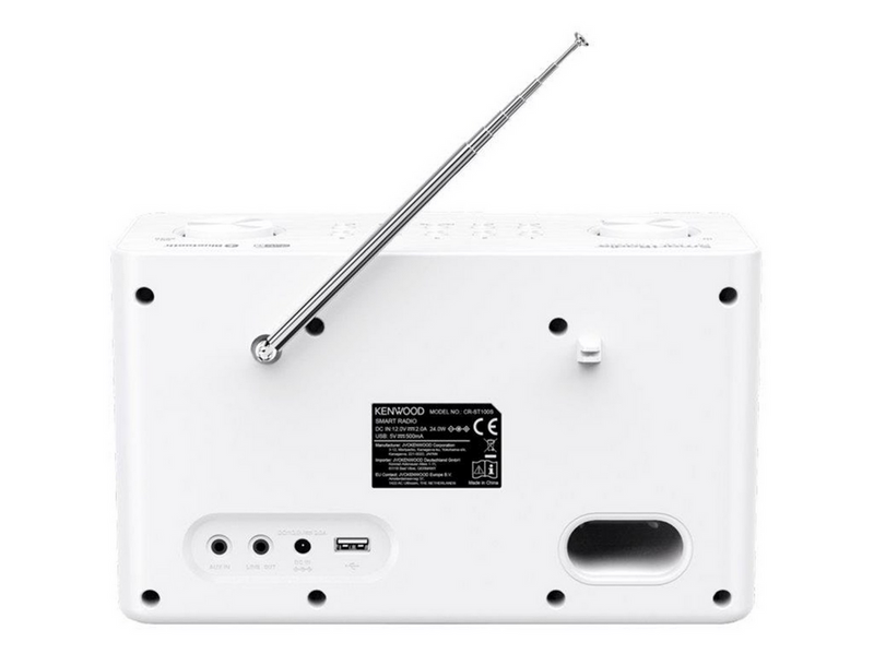 Kenwood CR-ST100S-W - DAB/DAB+/FM - Stereo