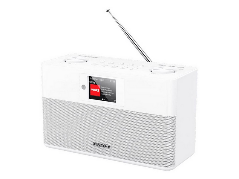 Kenwood CR-ST100S-W - DAB/DAB+/FM - Stereo