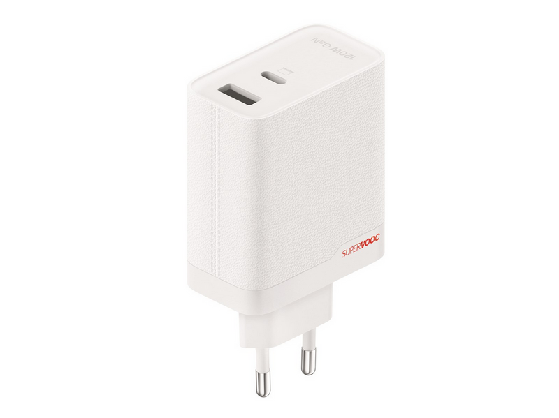OnePlus 120W SUPERVOOC Dual Ports GaN Adapter (Type-C + Type-A)