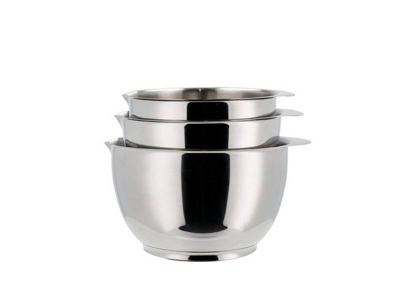 Rosti Mepal Rosti - Margrethe bowl - Set of 3 - Steel (23921)