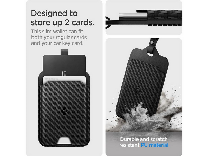 Spigen Tesla Card Holder 2 Pack - Tesla Key Card