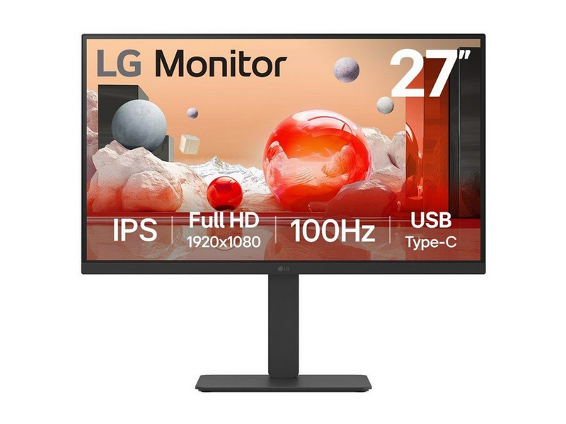 27" LG 27BA750-B - 1920x1080 (FHD) - 100Hz - IPS - 65W USB-C